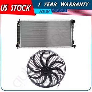 For 1999-2003 Ford F-350 Super Duty 5.4L Cooling Fan & Radiator Assembly - Picture 1 of 8