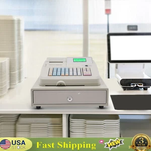 Caja registradora electrónica 48 llaves POS máquina de caja supermercado pantalla LED NUEVA EE. UU. - Imagen 1 de 18