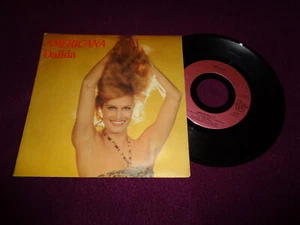 SP DALIDA / AMERICANA / ORLANDO 49.811 FRENCH PRESS POP CHANSON - Picture 1 of 1