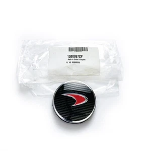 Tapacubos 1XMclaren 570S 540C rojo fibra de carbono OEM 13B0997CP - Imagen 1 de 4