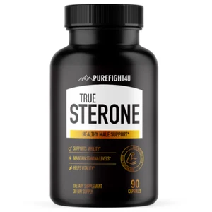 True Sterone Healthy Male Support Vitality Supplement 90 Capsules - Picture 1 of 5