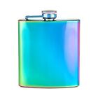 Blush Mirage Iridescent Stainless Steel Flask - Rainbow Iridescent Flasks for...
