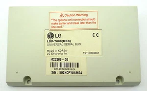 LG ARIA (USB) UNIVERSAL SERIAL BUS - LDP 7024 LDP-7000 - Picture 1 of 3