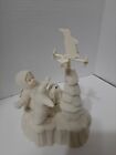 Snowbabies "Will It Snow Today" Dept 56 With Box In Good Condition 