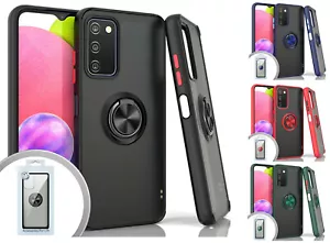 For Samsung Galaxy A03S SM-S134DL Magnetic O-Ring Stand Case Phone Cover - Picture 1 of 5