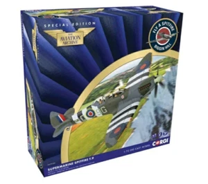 New Release AA29202 Corgi Supermarine Spitfire T.9 MJ627 Modell Maßstab 1:72 - Bild 1 von 2