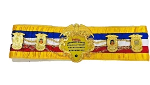 MUHAMMAD ALI RING MAGAZINE BOXING CHAMPIONSHIP BELT ADULT SIZE REPLICA NEW - Picture 1 of 4