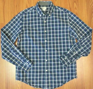 J.CREW REGULAR FIT Mens 100% COTTON SHIRT TARTAN PLAID Sz MEDIUM, M - Picture 1 of 3