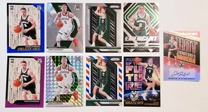 Panini Prizm NBA Hoops Donte DiVincenzo Auto Rookie Lot Holo Red White Blue RC - Picture 1 of 10