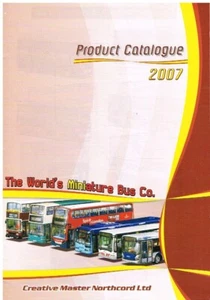 CREATIVE MASTER DRUCKGUSS BUS & TROLLEYBUS MODELLE 2007 PRODUKTPALETTE KATALOG - Bild 1 von 1