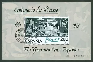 ESPAÑA 1981 - ED. 2631 - HOJA BLOQUE PICASSO - CON GOMA Y MATASELLOS - Bild 1 von 1