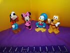 Figurines jouet Disney 6 pouces Donald Minnie Dingo & Pluton caoutchouc plastique