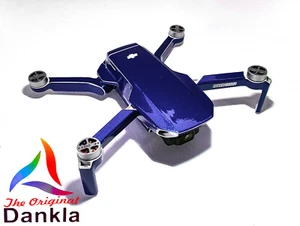 DJI MINI 4K - SKIN - METALLIC NIGHTBLUE - Decal - Wrap - Folie - Picture 1 of 10