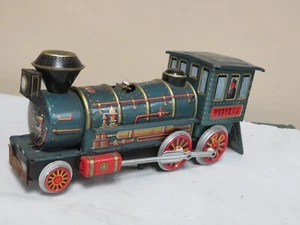BATTERY OPERATED TIN TRAIN FOR PARTS WESTERN - Picture 1 of 9