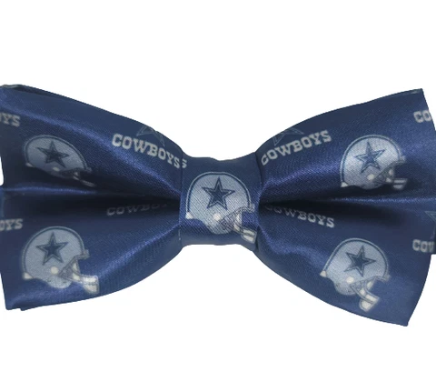 Dallas Cowboys bow tie, NEW! Dallas Cowboys blue prettied bow tie Cover