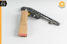 07-09 Mercedes W221 S550 CL550 Front Right Passenger Side Seat Belt Buckle Brown