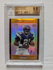 2007 Adrian Peterson Bowman Chrome Gold Refractor RC- BGS 9.5 Gem Mint... #33/50