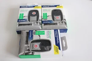 3 Units of Universal Chamberlain Garage Door Remote KLIK3U-SS OPEN BOX 6/10 - Picture 1 of 4