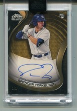 2022 Topps Chrome Black Spencer Torkelson Rookie RC Auto Superfractor 1/1