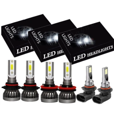 Faros antiniebla LED para Acura MDX 2004-2006 6 piezas Foto 1 de 4