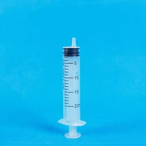 Plastic Pump Measuring 20ml Pet Feeder Plastic Syringe DIY Crafts - Picture 1 of 14
