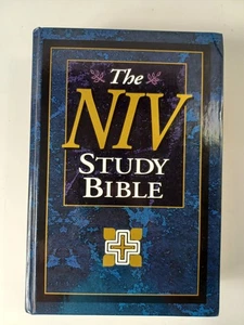 The NIV Study Bible Red Letter 1995 HB Zondervan - Imagen 1 de 21