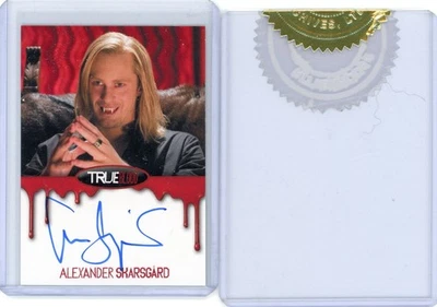 ALEXANDER SKARSGARD 2012 TRUE BLOOD PREMIER RITTENHOUSE Autógrafo CARTÃO AUTOMÁTICO - Imagem 1 de 2
