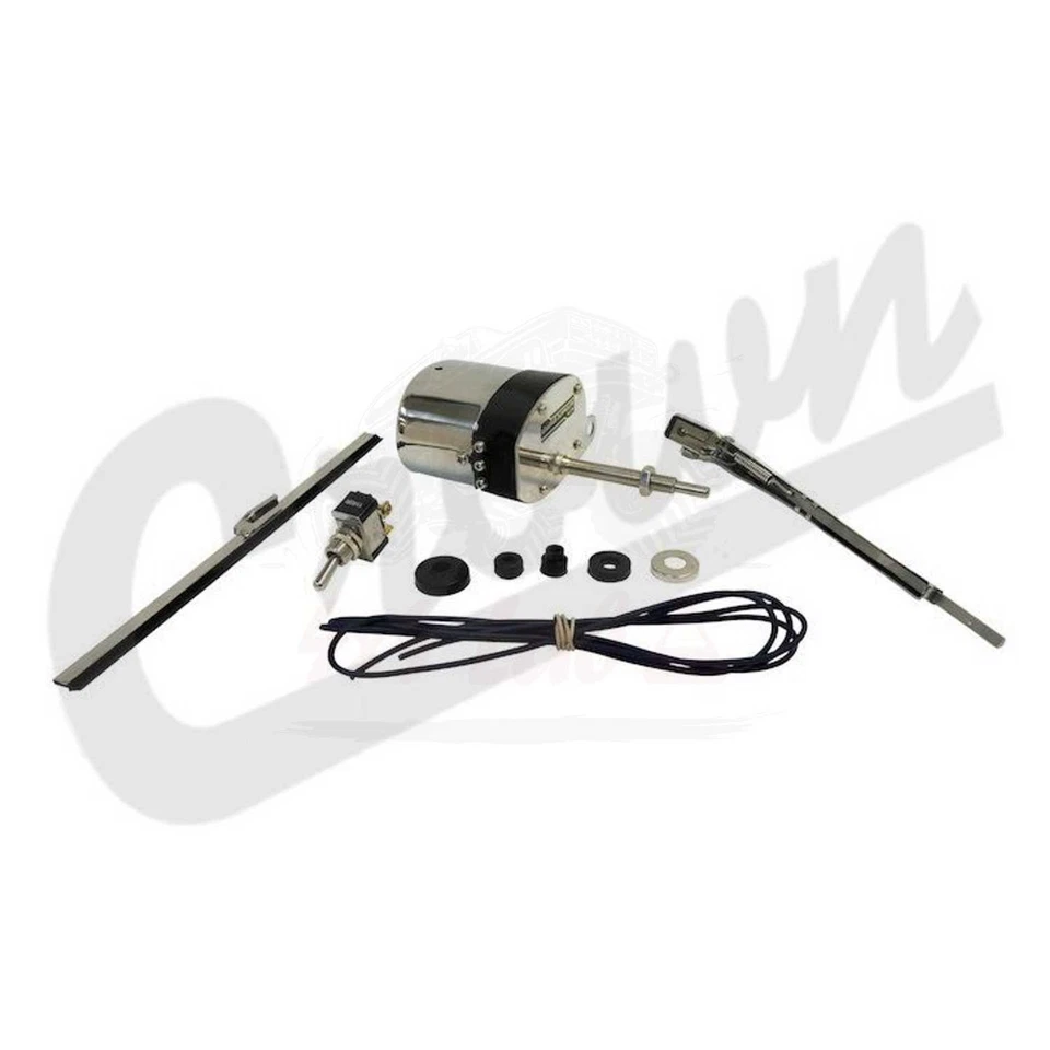 Kit de motor limpiaparabrisas delantero, izquierdo y derecho para Jeep Willys 1945-1958 Cr automático Foto 1 de 1