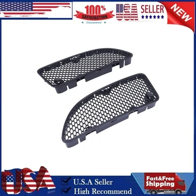 2x Front Hood Grille Cover Fit Mercedes R171 SLK280 SLK300 SLK350 2005-2011 — 第 1/4 张图片
