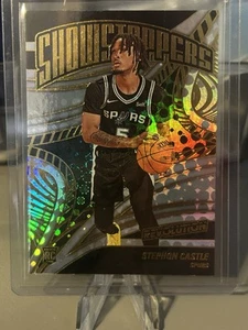 2024-25 Revolution Basketball Stephon Castle Showstoppers RC - Spurs - Picture 1 of 2