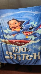 Manta polar Lilo and Stitch 60x50 NUEVA - Imagen 1 de 1