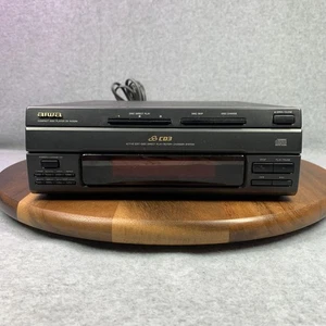 Vintage Aiwa DX-N250M 3-Disc CD Player Japan 1992 Rotary Changer Optical Output - Picture 1 of 11