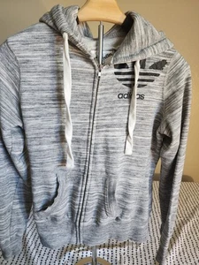 Adidas Rellflex Grey Zip Up Hoodie - Picture 1 of 5