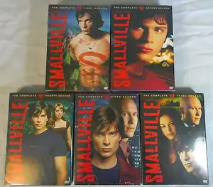 Smallville The Complete Series DVD Seasons 1-5 New / Sealed Superman Super Hero - Imagen 1 de 2