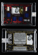 2018-19 Leaf Ultimate Touchstone Seasons Red /3 Bobby Hull #TS-01 HOF