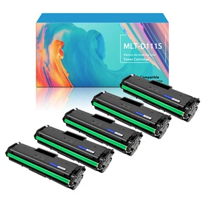 Toner 5Pk do Samsung MLT-D111S 111S Xpress SL-M2071FH M2022W M2071W M2074FW - Zdjęcie 1 z 22