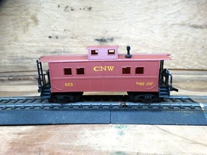 Life Like HO Scale 41' CNW 603 Model Railroad Cupula Caboose & Stovepipe Chimney - Picture 1 of 6