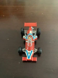 Zylmex McLaren Indy Car - Vintage P321 Hong Kong rot Metall Spielzeug Rennauto - Bild 1 von 7