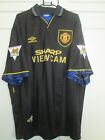 Manchester United Cantona 1994-1995 Kung Fu Football Shirt Size XXL/56224
