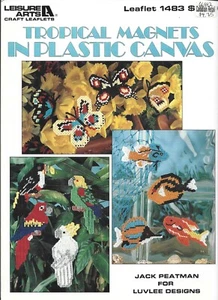 Imanes tropicales en lona de plástico - Folleto de instrucciones de artesanía - Imagen 1 de 1