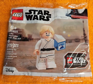 LEGO STAR WARS DISNEY LUKE SKYWALKER BLUE MILK MINI FIGURE #30625 SEALED