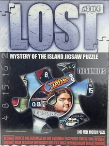 2006 TV Show LOST # 3 of 4 “THE NUMBERS” 1000 Pc Sealed Jigsaw Puzzle # 7915 NIB - Picture 1 of 12