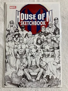 Cuaderno de bocetos de House of M #1 2005 en muy buen estado+/nuevo en m de un solo disparo - Imagen 1 de 1