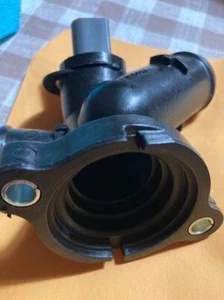 Coolant Hose Flange w/ Sensor For Volkswagen Jetta 2005-2014 Passat 2012-14 2.5L - Picture 1 of 3