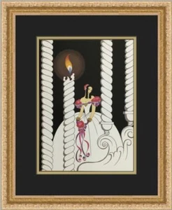 Erte La Traviata Custom Framed Print FREE SHIPPING - Picture 1 of 1