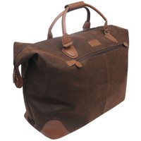 kangol pu trim holdall
