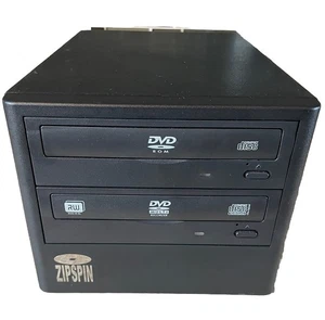 Duplicador de CD y DVD Zipspin-DVD Master probado y funciona con cable de alimentación - Imagen 1 de 5