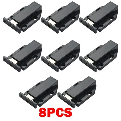 8Pack Push to Open Magnetic Door Catch Recessed Touch Release Damper For Cabinet - Image 1 of 4