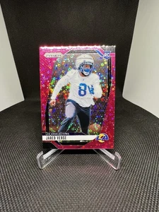 2024 Panini Prizm Jared Verse Rookie No Huddle Pink /25 - Rams - Picture 1 of 6