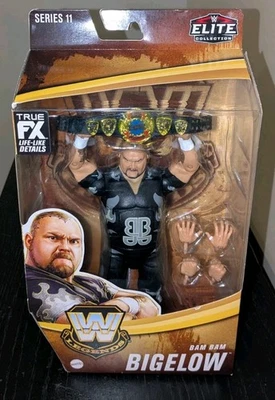 Boneco de luta Mattel WWE Elite Collection Legends Series 11 BAM BAM BIGELOW  - Imagem 1 de 4